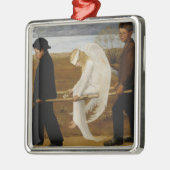 Der verwundete Engel Ornament Aus Metall (Links)