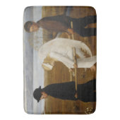 Der verwundete Engel (von Hugo Simberg) Badematte (Vorderseite Vertikal)