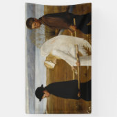 Der verwundete Engel (von Hugo Simberg) Banner (Vertikal)