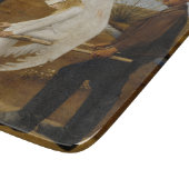 Der verwundete Engel (von Hugo Simberg) Schneidebrett (Ecke)