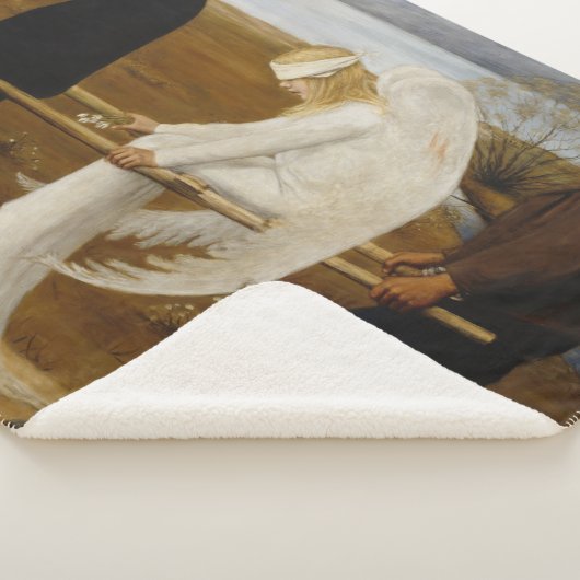 Der verwundete Engel (von Hugo Simberg) Sherpadecke (3/4)