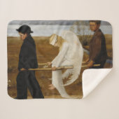 Der verwundete Engel (von Hugo Simberg) Sherpadecke (Vorderseite (Horizontal))