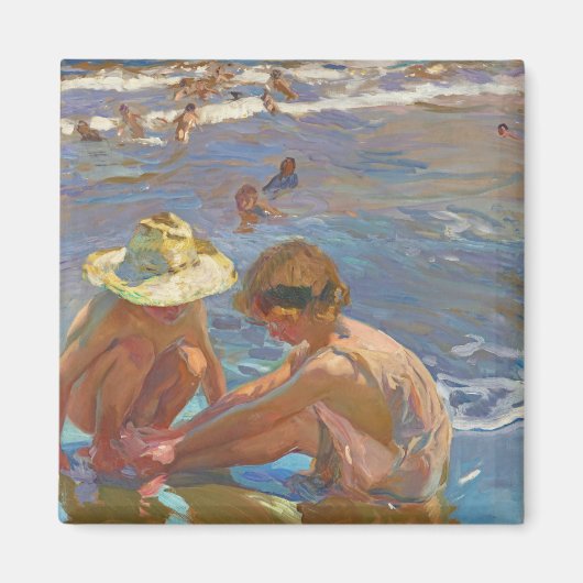 Der verwundete Fuß, Joachin Sorolla Magnet (Vorne)
