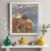 Der verwundete Fuß, Joachin Sorolla Poster