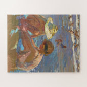 Der verwundete Fuß, Joachin Sorolla Puzzle (Horizontal)