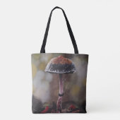 Der verwundete Pilz Mini Tasche (Rückseite)