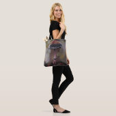 Der verwundete Pilz Mini Tasche (Am Model)