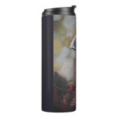 Der verwundete Pilz Mini Thermosbecher (Nach links gedreht)