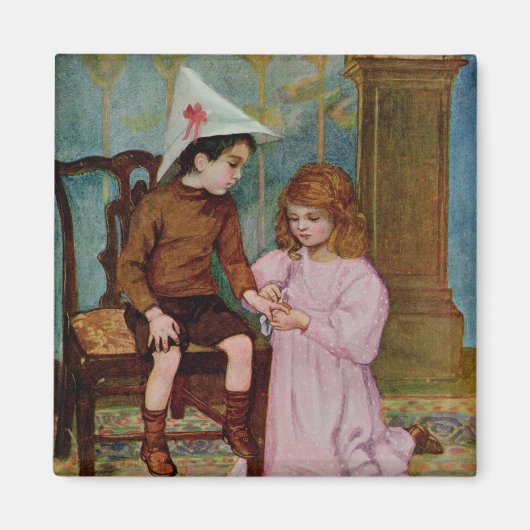 Der verwundete Ritter Magnet (Vorne)