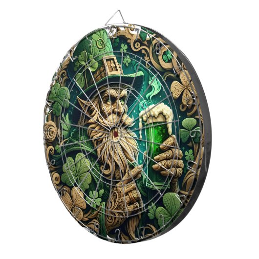 Der verzauberte Abend von Ale a Leprechauns Toast Dartscheibe (Vorderseite rechts)