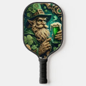 Der verzauberte Abend von Ale a Leprechauns Toast Pickleball Schläger (Vorderseite)