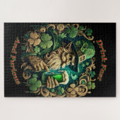 Der verzauberte Abend von Ale a Leprechauns Toast Puzzle (Horizontal)