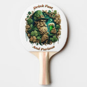 Der verzauberte Abend von Ale a Leprechauns Toast Tischtennis Schläger (Rückseite)