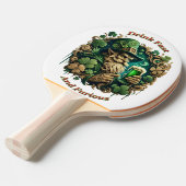 Der verzauberte Abend von Ale a Leprechauns Toast Tischtennis Schläger (Vorderseite)