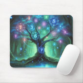 Der verzauberte Baum des Lebens Mousepad (Mit Mouse)
