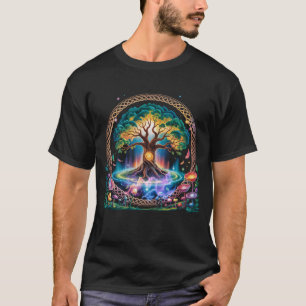 Der verzauberte Baum des Lebens Viking Midgard Tho T-Shirt