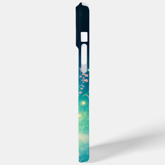 Der verzauberte Blick des weißen Fuchses Case-Mate iPhone Hülle (Rückseite / Links)