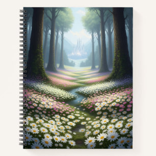 Der verzauberte Blossom-Wald Notizblock