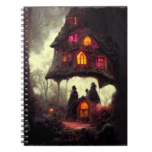 Der verzauberte Dunkelwald Notizblock (Vorderseite)