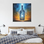 Der verzauberte Elixier des Kosmos Leinwanddruck (Insitu (Schlafzimmer))