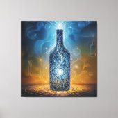 Der verzauberte Elixier des Kosmos Leinwanddruck (Vorderseite)