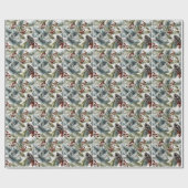 Der verzauberte Evergreen Sprigs Geschenkpapier (Flach)