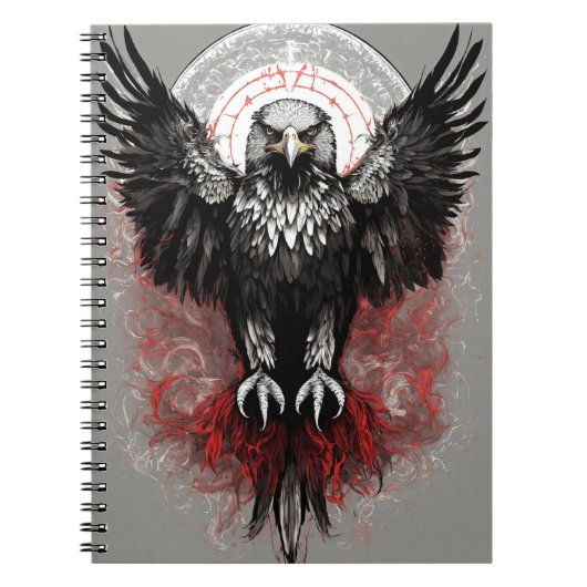 Der verzauberte Flug: Das Mystische AdlerNotebook Notizblock (Vorderseite)