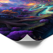 Der verzauberte Fluss Poster (Ecke)