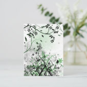 Der verzauberte Garten - Postkarte (Stehend Vorderseite)