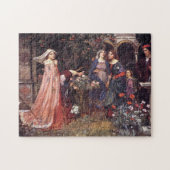 Der verzauberte Garten von John Waterhouse Puzzle (Horizontal)