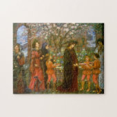 Der verzauberte Garten von Maria Spartali Stillman Puzzle (Horizontal)