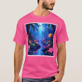 Der verzauberte lebendige Fluss Forest Dream T-Shirt (Vorderseite)