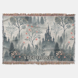 Der verzauberte Misty Forest mit dunklem Schloss - Decke