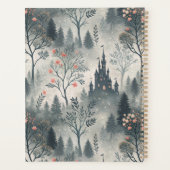 Der verzauberte Misty Forest mit dunklem Schloss - Planer (Rückseite)