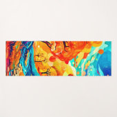 Der verzauberte Mondschein-Pfad Yogamatte (Vorderseite (Horizontal))