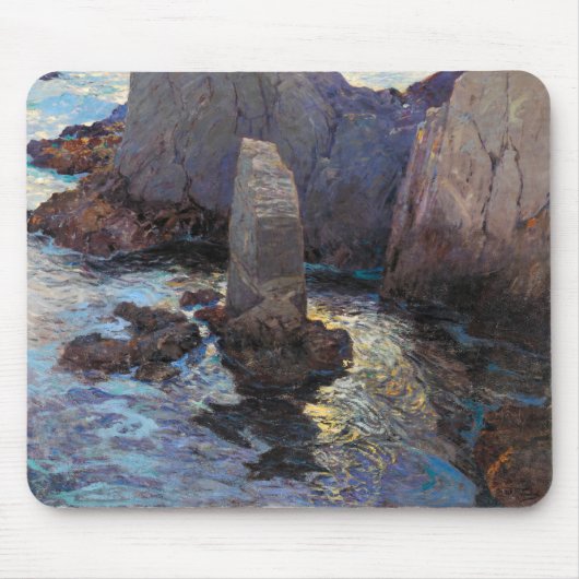 Der verzauberte Pool von William Ritschel Mousepad (Vorne)