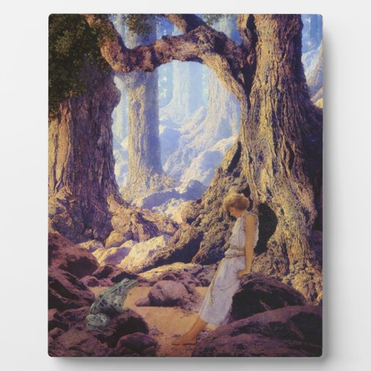 Der verzauberte Prinz von Maxfield Parrish Fotoplatte (Vorderseite)