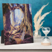 Der verzauberte Prinz von Maxfield Parrish Fotoplatte (Seite)