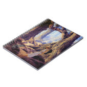 Der verzauberte Prinz von Maxfield Parrish Notizblock (Linke Seite)