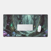 Der verzauberte Schleier: Der mystische Dunkle Wal Schreibtischunterlage (Tastatur & Maus)