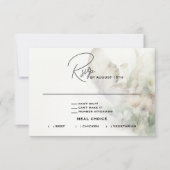 Der verzauberte Schmetterlingsgarten RSVP Karte (Vorderseite)