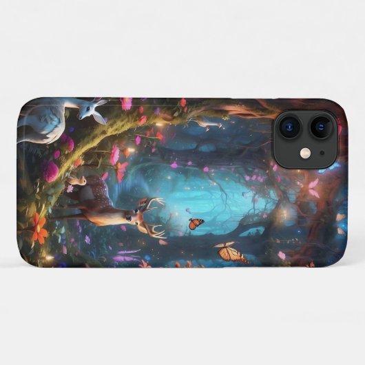 Der verzauberte Wald - eine mystische Oase Case-Mate iPhone Hülle (Rückseite (Horizontal))