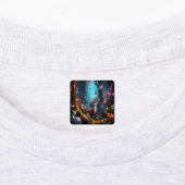 Der verzauberte Wald - eine mystische Oase Etiketten (Befestigt)