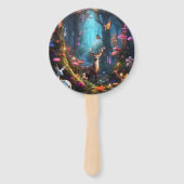 Der verzauberte Wald - eine mystische Oase Fächer (Vorderseite)