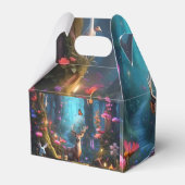 Der verzauberte Wald - eine mystische Oase Geschenkschachtel (Rückseite)