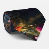 Der verzauberte Wald - eine mystische Oase Krawatte (Gerollt)