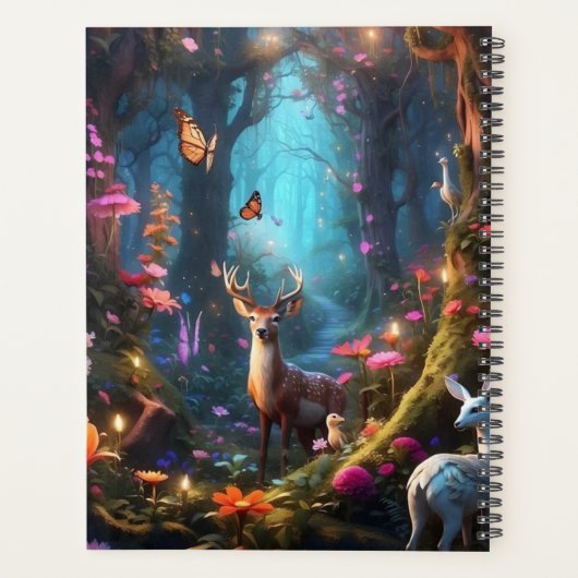 Der verzauberte Wald - eine mystische Oase Planer (Rückseite)