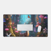 Der verzauberte Wald - eine mystische Oase Schreibtischunterlage (Tastatur & Maus)