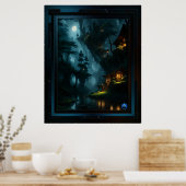 Der verzauberte Wald von Coi von Xzendor7 Poster (Küche)