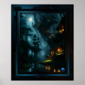 Der verzauberte Wald von Coi von Xzendor7 Poster (Vorne)